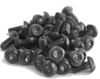 12er Bremsscheiben Set Titan Schrauben M5 x 10 mm schwarz, Grade 5, ca.14.5 g