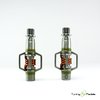 Crank Brothers Egg Beater 3 Ti TAN - 2014er - nur 238g - army green / orange LIMITED EDITION
